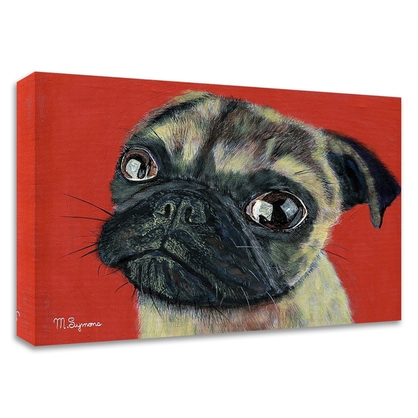 "Pugly" by Melissa Symons, Print on Canvas, Ready to Hang