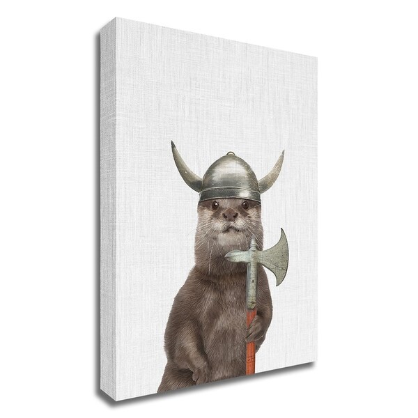 "Otter" by Tai Prints, Print on Canvas, Ready to Hang