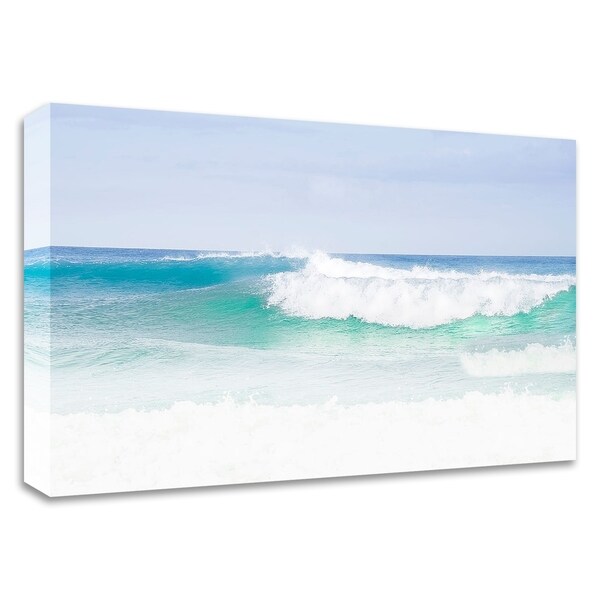 "Blue Green" by Verne Varona, Print on Canvas, Ready to Hang
