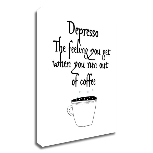 "Depressor" by Jan Weiss, Print on Canvas, Ready to Hang