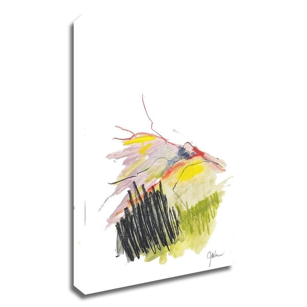 "Abstract Landscape No. 12" by Jan Weiss, Print on Canvas, Ready to Hang