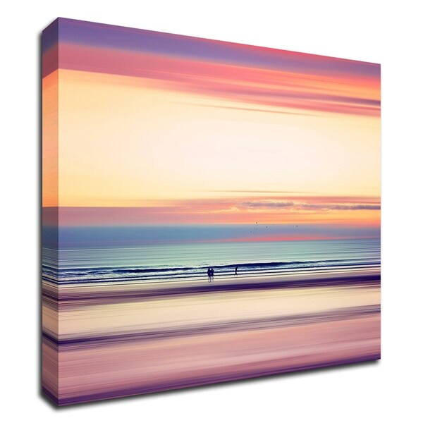 "Pastel Horizons" by Dirk Wustenhagen, Print on Canvas, Ready to Hang
