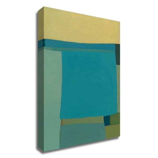 "At the Beach III" by Tamar Zinn, Print on Canvas, Ready to Hang