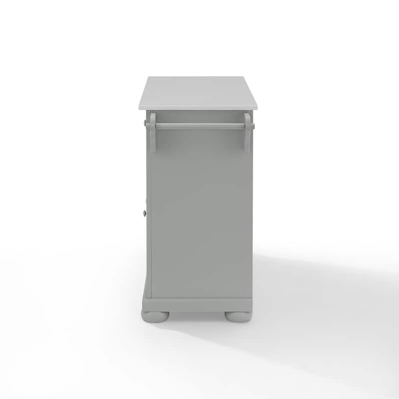 Crosley Alexandria Granite Top Kitchen Island - 18"d x 51.5"w x 36"h