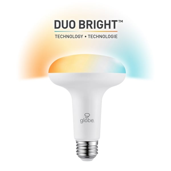 DuoBright Technology BR30 Tunable w/ Color Temp Select Bulb (2-Pk) - White. Opens flyout.