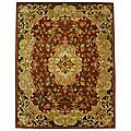 Safavieh Handmade Classic Juliette Rust/ Green Wool Rug (9'6 x 13'6)