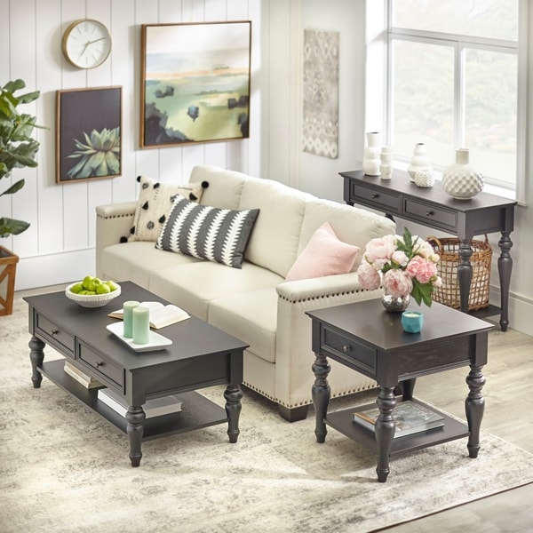 angelo:HOME Richmond 3-Piece Living Room Table Set