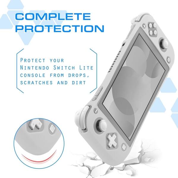 Insten Protective Silicone Skin Case Compatible With Nintendo Switch Lite Overstock