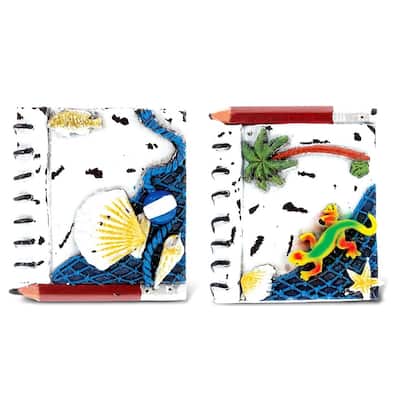CoTa Global Journals - 3D Designs - Nautical Blue Magnet (2pc Set)