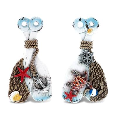 CoTa Global Paddles - 3D Designs - Nautical Beach Magnet (2pc Set)
