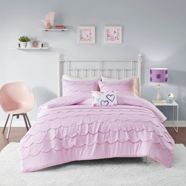 Shop Mi Zone Stella Pink Comforter Set - Overstock - 29438670