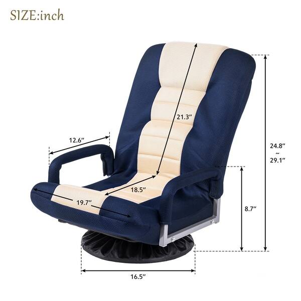 Shop Floor Video Rocker Gaming Chair Adjustable 7 Position Swivel