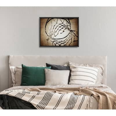 DesignOvation Sylvie Basketball Net Canvas Wall Art by Shawn St. Peter