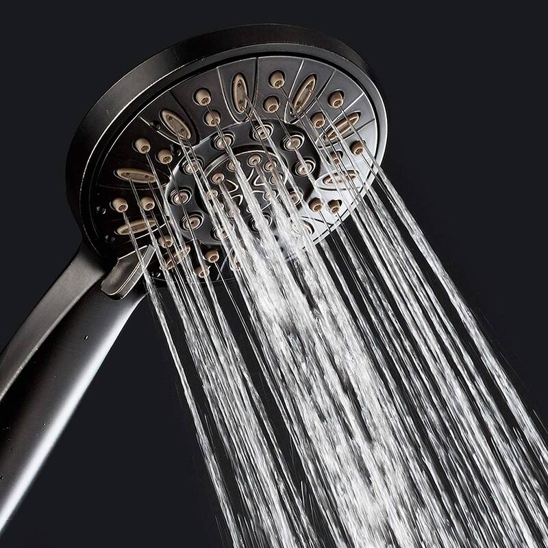 AquaDance Oil Brushed Bronze 6-Setting Hand Shower with Hose