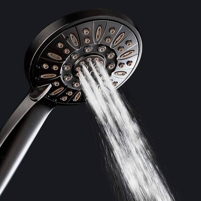 AquaDance Oil Brushed Bronze 6-Setting Hand Shower with Hose