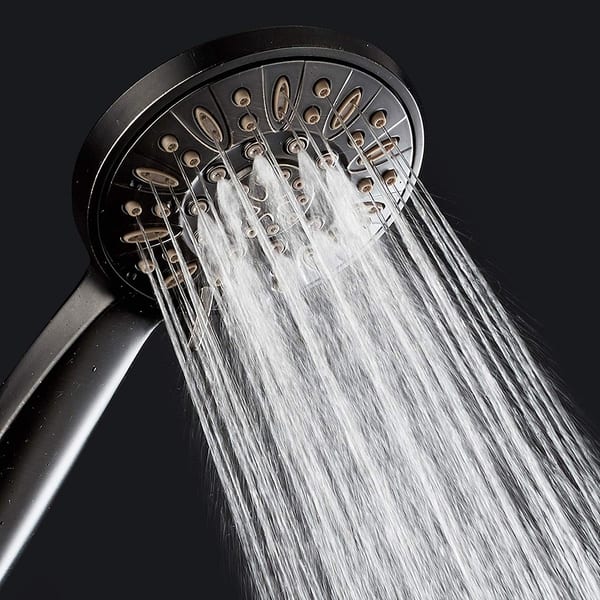 slide 7 of 6, AquaDance Oil Brushed Bronze 6-Setting Hand Shower with Hose Brown