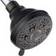 preview thumbnail 1 of 4, AquaDance Oil Rubbed Bronze 6 Setting Spiral Shower Head
