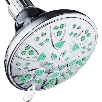 AquaDance Antimicrobial High Pressure 6 Setting Shower Head