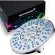 AquaDance Anti-Microbial 7 inch 6 Setting Chrome Rainfall Shower Head