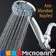 preview thumbnail 9 of 7, AquaDance Microban Antimicrobial High-Pressure 4-inch Hand Shower