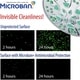 preview thumbnail 8 of 7, AquaDance Microban Antimicrobial 6 Setting 4 inch Handheld Shower