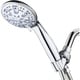 preview thumbnail 2 of 7, AquaDance Microban Antimicrobial 6 Setting 4 inch Handheld Shower