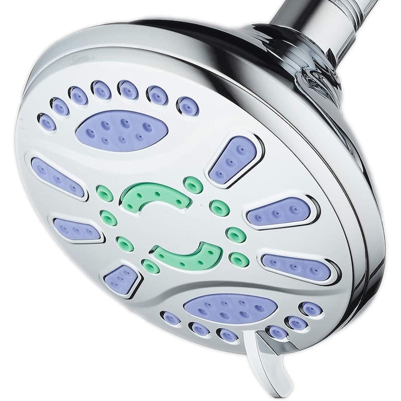 AquaStar All Chrome Finish 4.25 inch Antimicrobial Shower Head