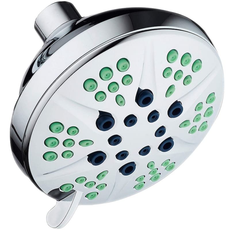 NOTILUS All Chrome Finish Antimicrobial 4.3 inch Shower Head