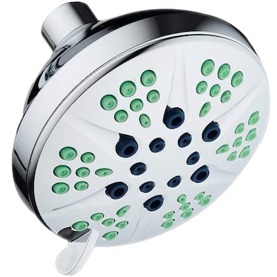 NOTILUS All Chrome Finish Antimicrobial 4.3 inch Shower Head