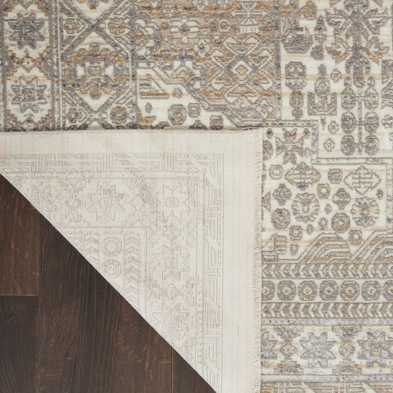 Nourison Silken Weave Contemporary Floral Area Rug