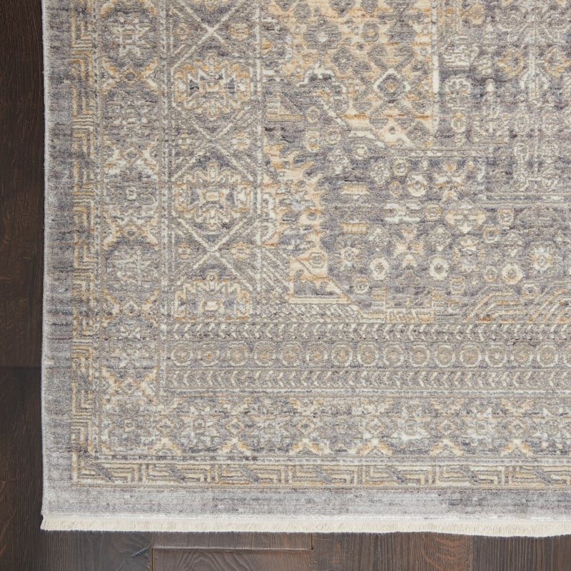 Nourison Silken Weave Contemporary Floral Area Rug