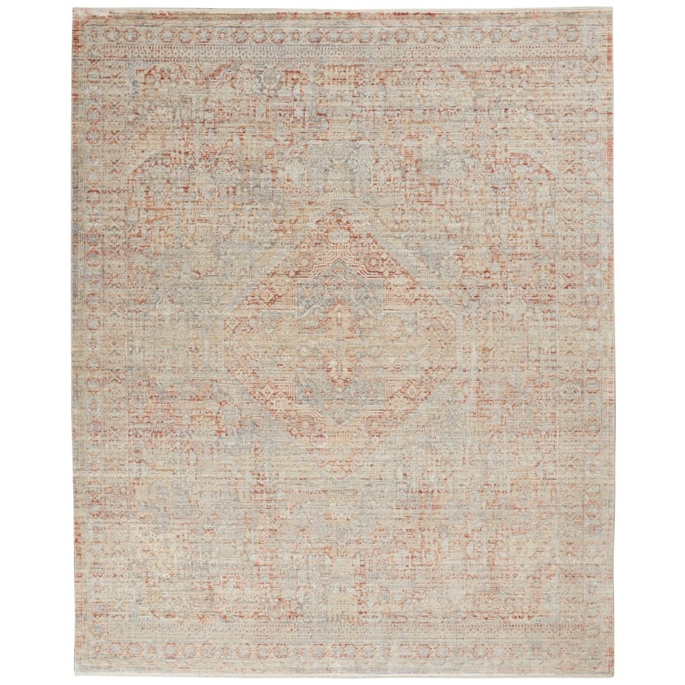 Nourison Silken Weave Contemporary Floral Area Rug