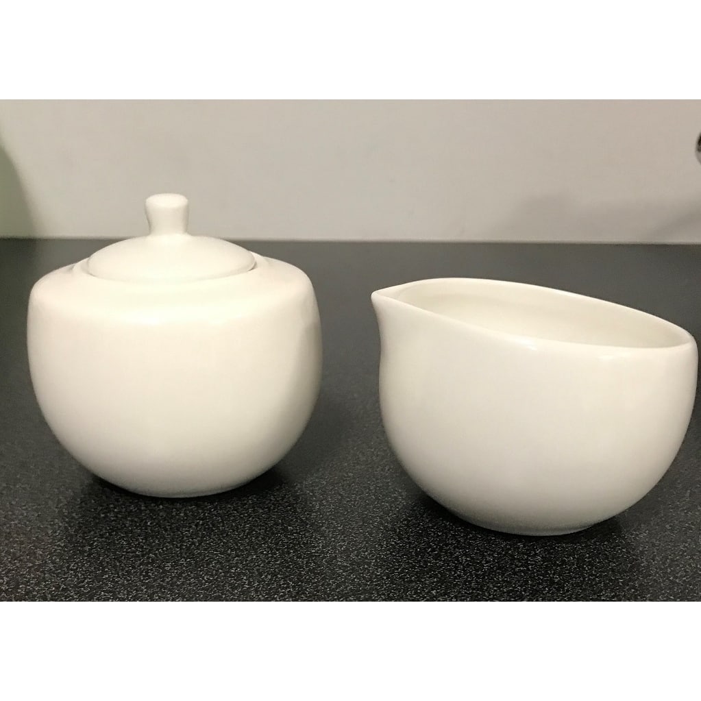 Red Vanilla Trends Sugar and Creamer Set