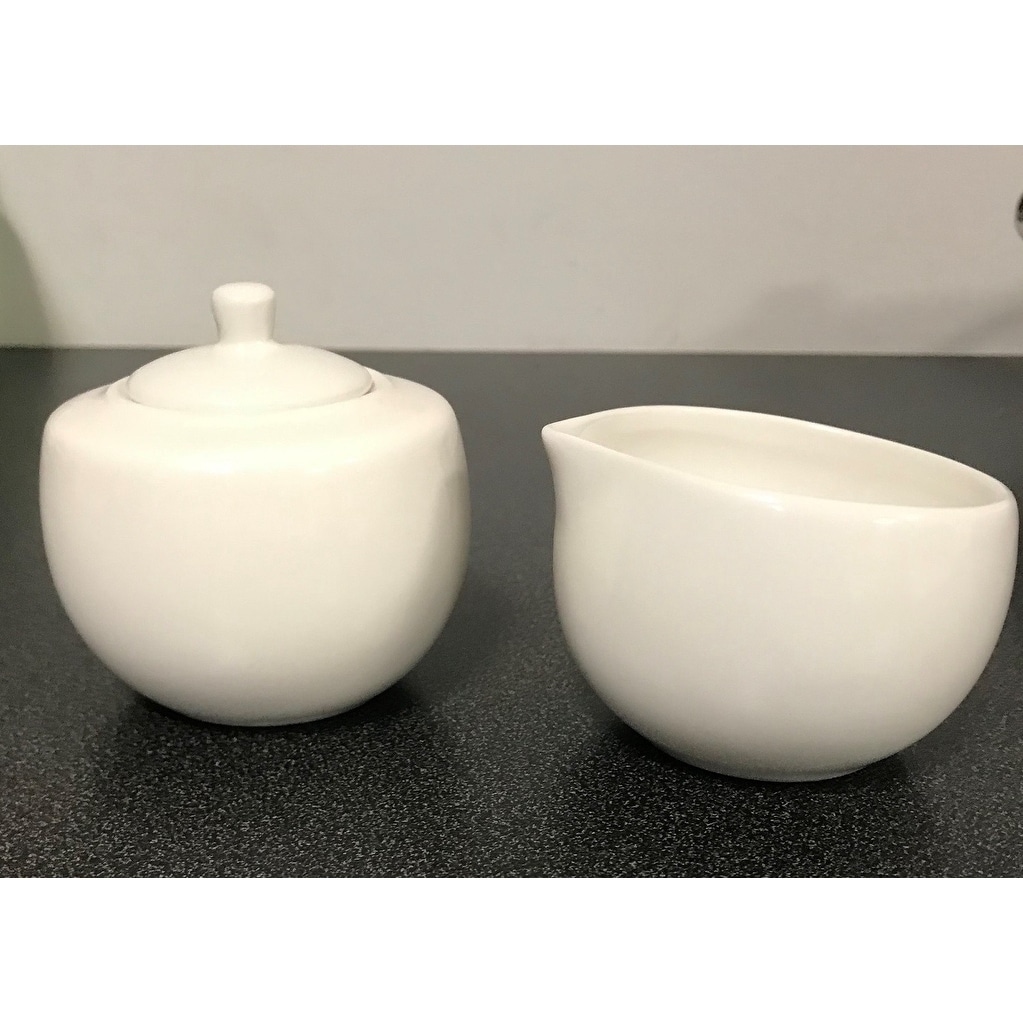 Red Vanilla Trends Sugar and Creamer Set