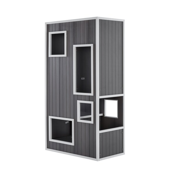 ECOFLEX® Kitty Kase Cat Play Tower. Opens flyout.