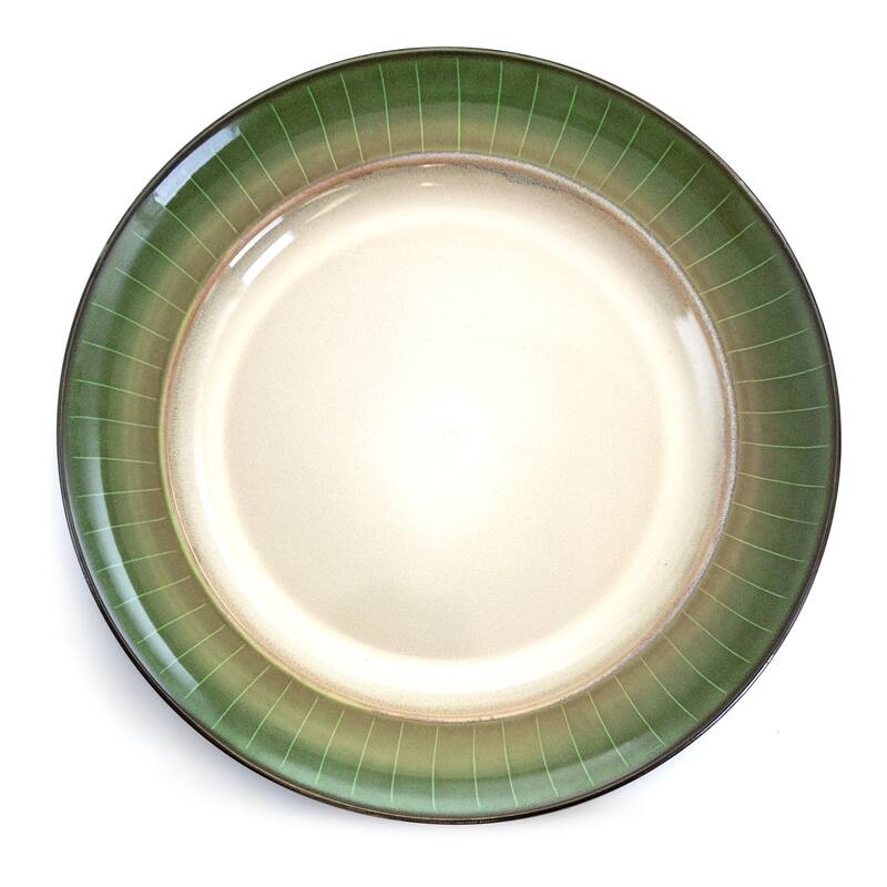 Elama Grand Jade 16 Piece Stoneware Dinnerware Set