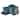 Elama Lavish Blue 16 Piece Round Stoneware Dinnerware Set in Blue