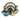 Elama Clay Hart 16 Piece Stoneware Dinnerware Set in Tan and Blue