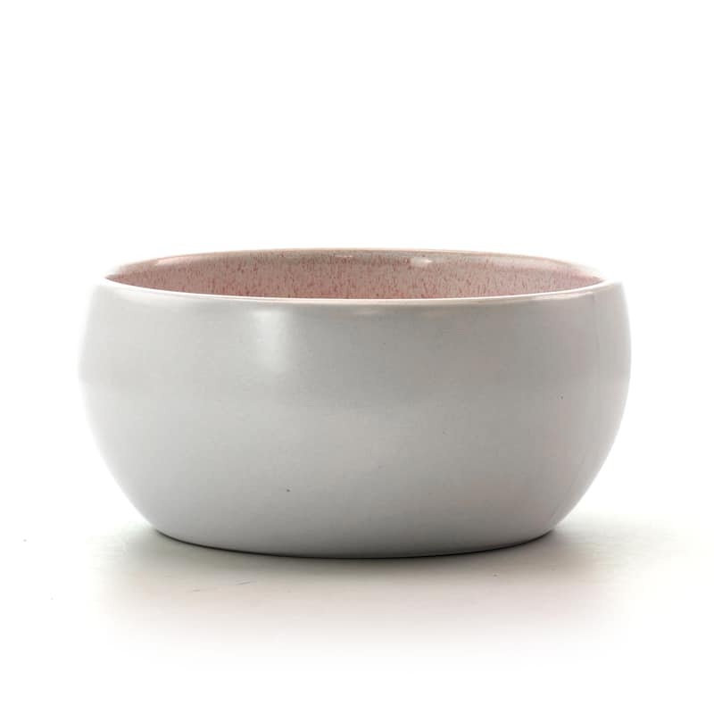 Elama Mocha Mauve 16 Piece Stoneware Dinnerware Set