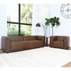 preview thumbnail 2 of 9, Abbyson Hamilton 2 Piece Top Grain Lather Armchair and Sofa Living Room Set