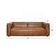 preview thumbnail 8 of 9, Abbyson Hamilton 2 Piece Top Grain Lather Armchair and Sofa Living Room Set
