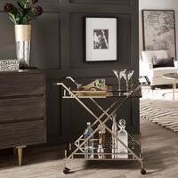 Palisade Champagne Gold Bar Cart  by iNSPIRE Q Bold