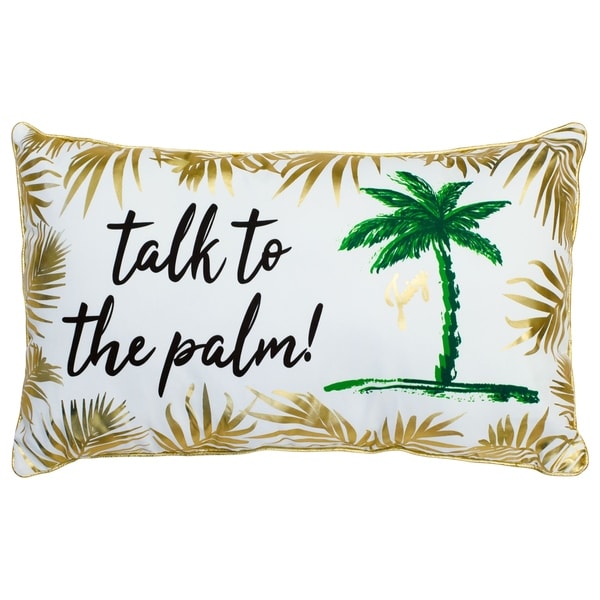 outdoor palm pillows