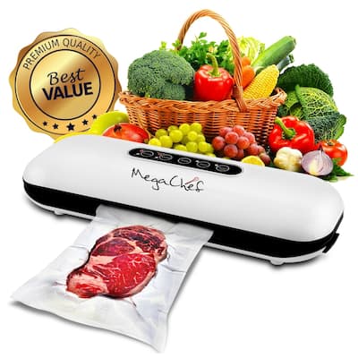 MegaChef Home Vacuum Sealer and Food Preserver with Extra Bag