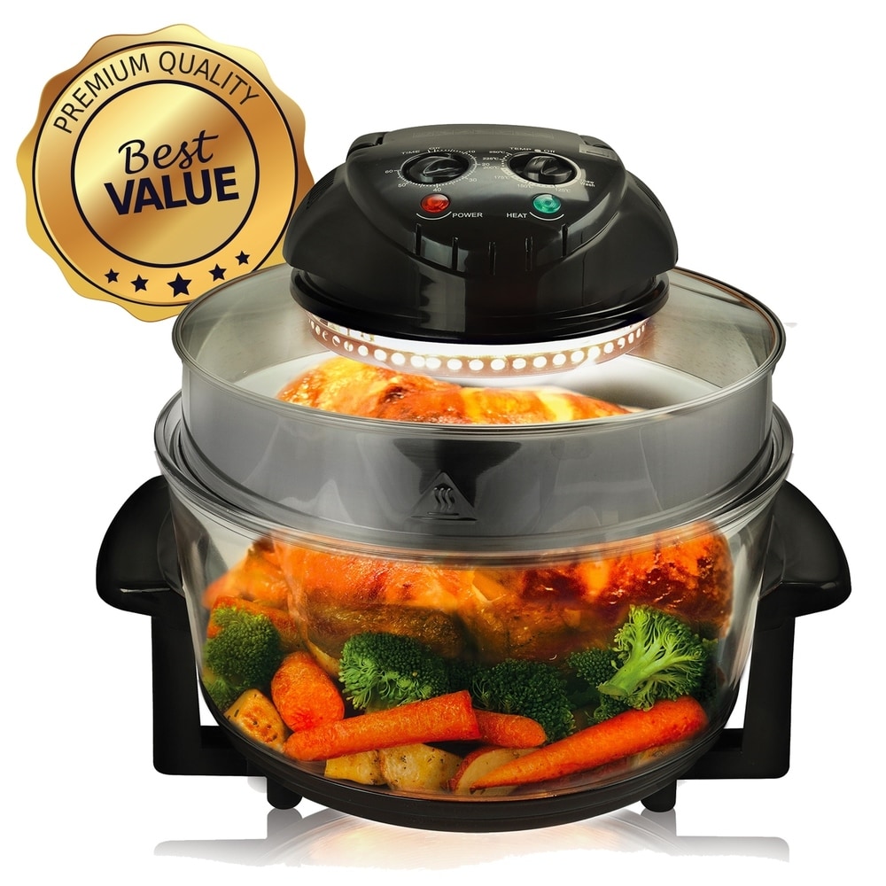 Halogen Oven Air Fryer 1400W Electric Multi Function Low Fat