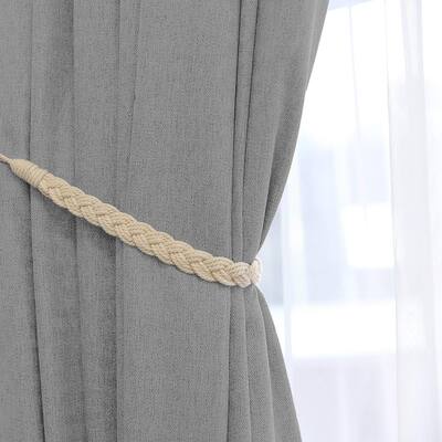 Willis Simple Handmade Knitting Cotton Rope Curtain Tieback