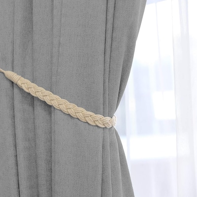 Willis Simple Handmade Knitting Cotton Rope Curtain Tieback