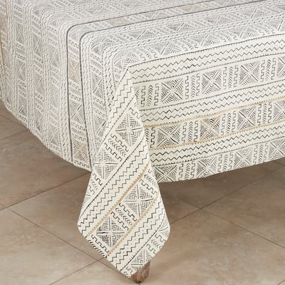 Cotton Mud Cloth Tablecloth