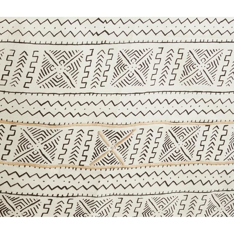 Cotton Mud Cloth Tablecloth