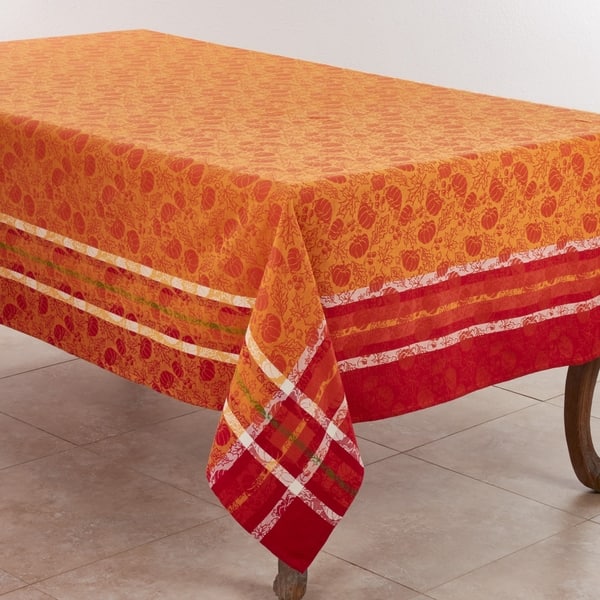 Sur La Table Jacquard Pumpkin Kitchen Towel